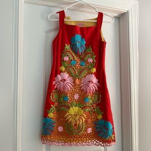 Lilly Pulitzer | Dress | Size: 2 | Floral-Embroidered | Multi-Color |